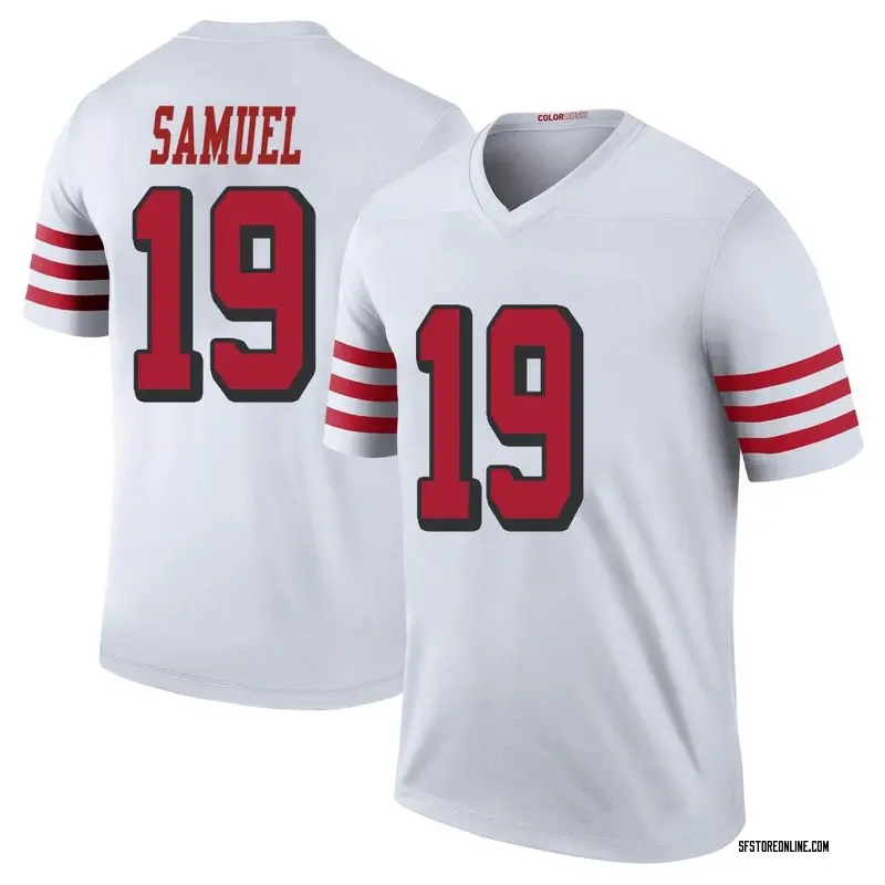 white color rush 49ers jersey