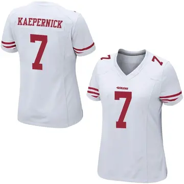 Design San Francisco 49ers Colin Kaepernick 7 Nfl American Football Team  White 100th Season Golden Edition Jersey Style Gift For 49ers Fans Polo  Shirt - Bluefin… in 2023