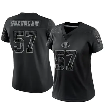 Women's San Francisco 49ers Dre Greenlaw Black Limited Reflective Jersey By Nike