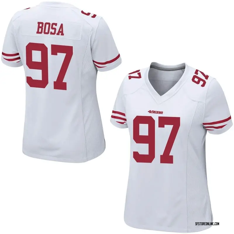 Nick Bosa San Francisco 49ers Nike Atmosphere Fashion Game Jersey - Gray