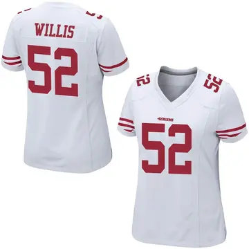 De-iceShops France - San Francisco 49ers 52 Patrick Willis Red Sawyer  Hooded Sweatshirt Stitched Jersey - Green mens patron saint of clothing  Palm Angels