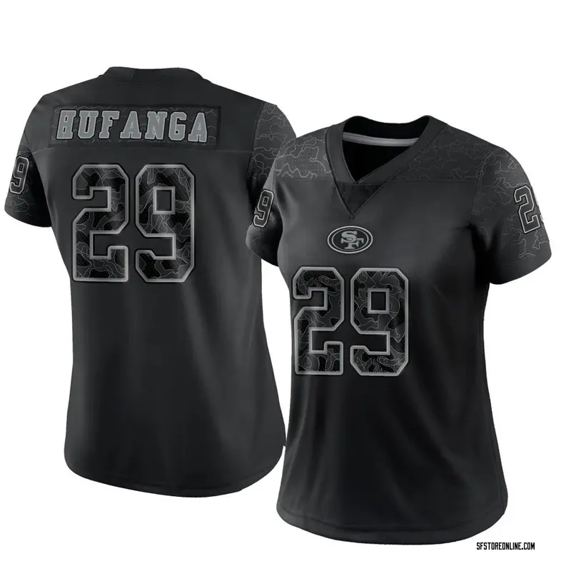 Nike Men's Talanoa Hufanga Black San Francisco 49ers Fashion Game