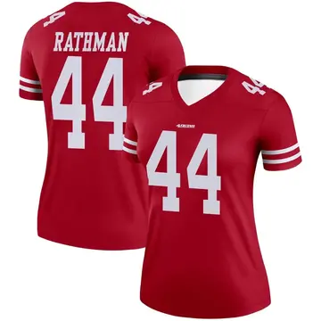 Tom Rathman Men's San Francisco 49ers Nike Inverted Jersey - Legend Gold