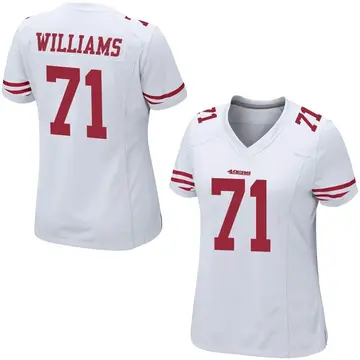 San Francisco 49ers Trent Williams Pro Style White Jersey BAS Authenticated  - Tennzone Sports Memorabilia