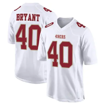 Youth San Francisco 49ers Austin Bryant White Game Fashion Jersey By Nike