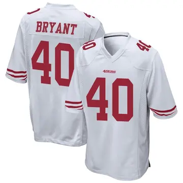 Youth San Francisco 49ers Austin Bryant White Game Jersey By Nike