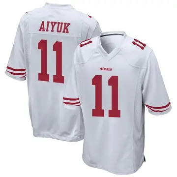 Nike Brandon Aiyuk Scarlet San Francisco 49ers Team Player Game Jersey