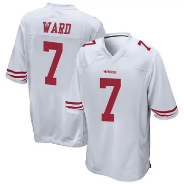 Men's Nike Charvarius Ward Scarlet San Francisco 49ers Game Player Jersey