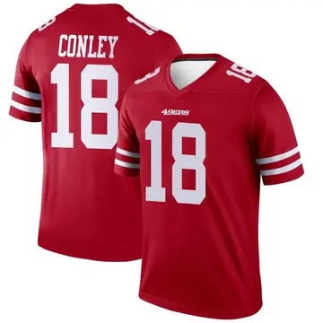 Youth San Francisco 49ers Chris Conley Scarlet Legend Jersey By Nike