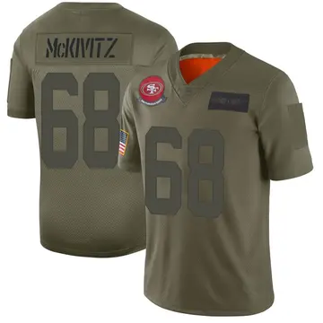 San Francisco 49ers Colton Mckivitz White Color Rush Legend Jersey - Dingeas