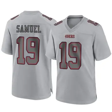 Deebo Samuel 49ers Men stitched Jersey White / Black / Red / Gold