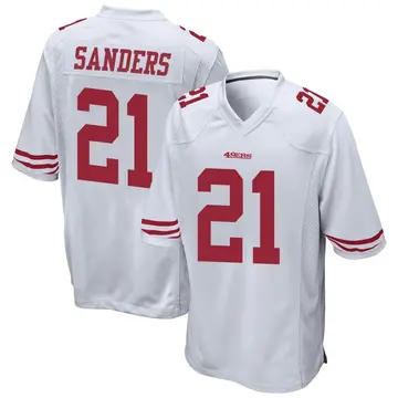 NFL San Francisco 49ers #21 Deion Sanders White Untouchable Limited  Stitched Jersey in 2023