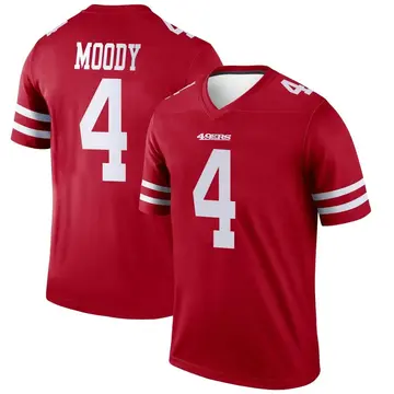 Youth San Francisco 49ers Jake Moody Scarlet Legend Jersey By Nike