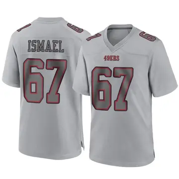 Youth Nike George Kittle Gray San Francisco 49ers Atmosphere Game Jersey