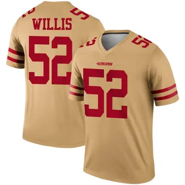 Patrick Willis San Francisco 49ers authentic Nike stitched red 52 jersey  NEW NWT