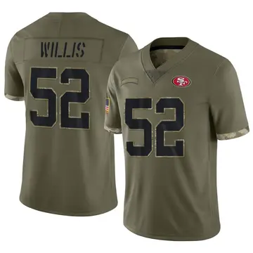 Patrick Willis #52 San Francisco 49ers Reebok Jersey Size XL ( 18-20) Youth