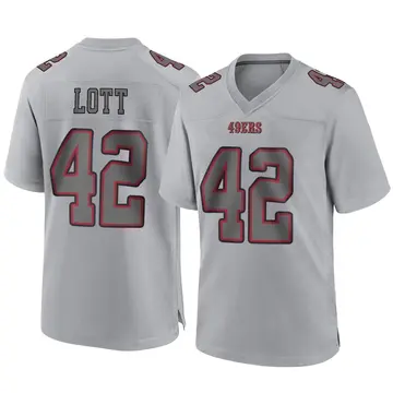 Limited Women's Ronnie Lott White Jersey - #42 Football San Francisco 49ers  Rush Vapor Untouchable Size S