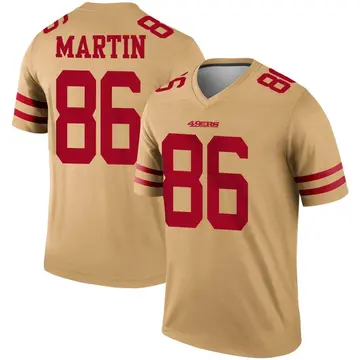 Tay Martin San 86 Francisco 49ers Home Game Player Jersey - Scarlet -  Bluefink